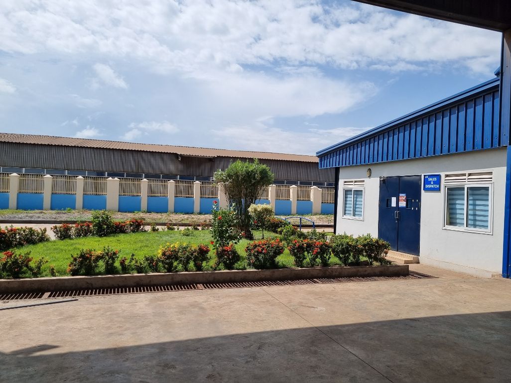 RSG office block and gardens at the Tsopoli factory