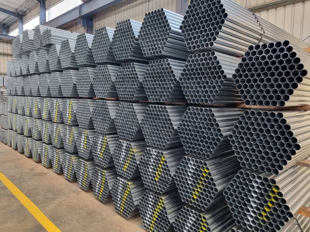 MS and galvanised round pipes, square and rectangular tubes